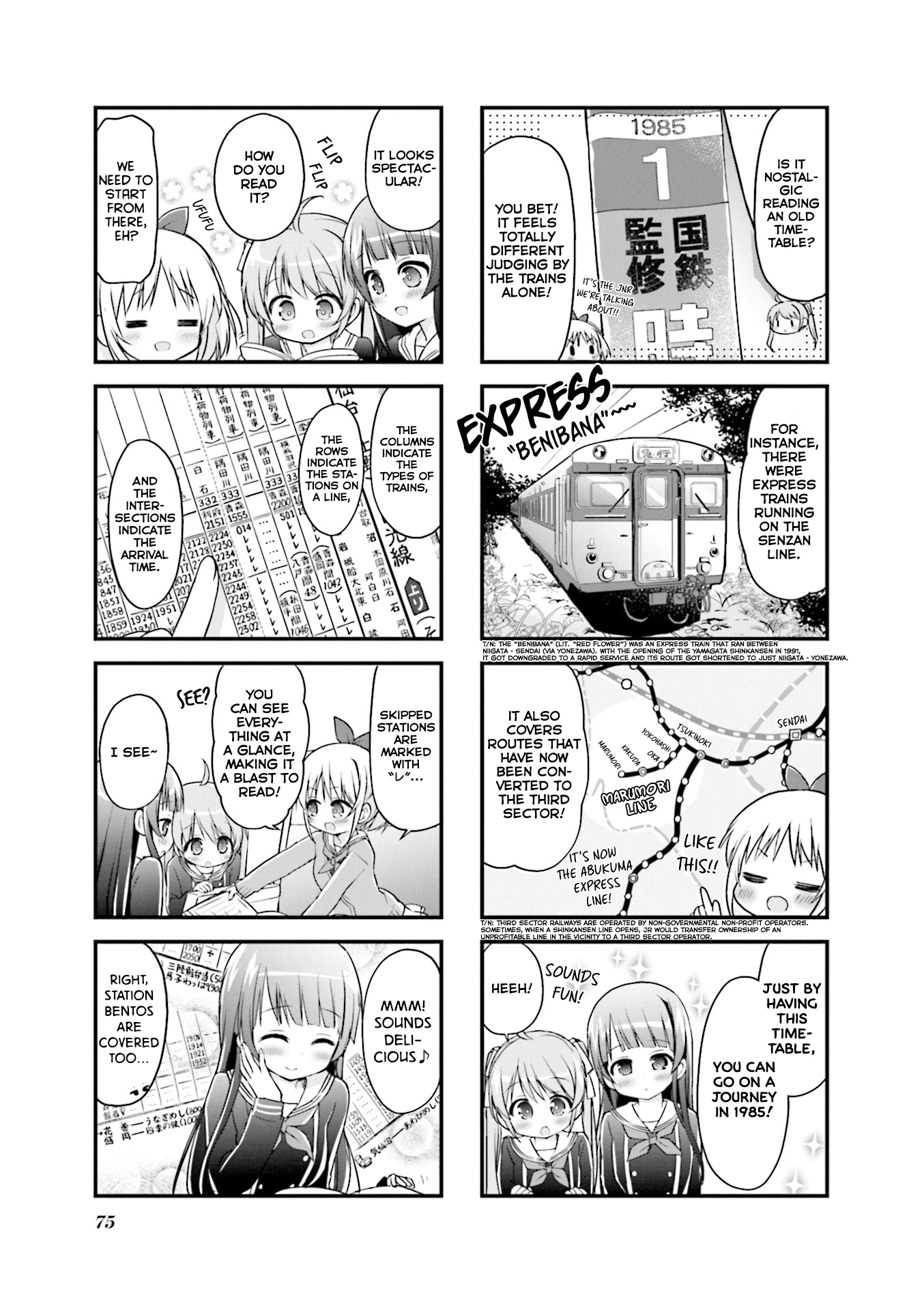 Hatsukoi*Rail Trip chapter 9 - page 3