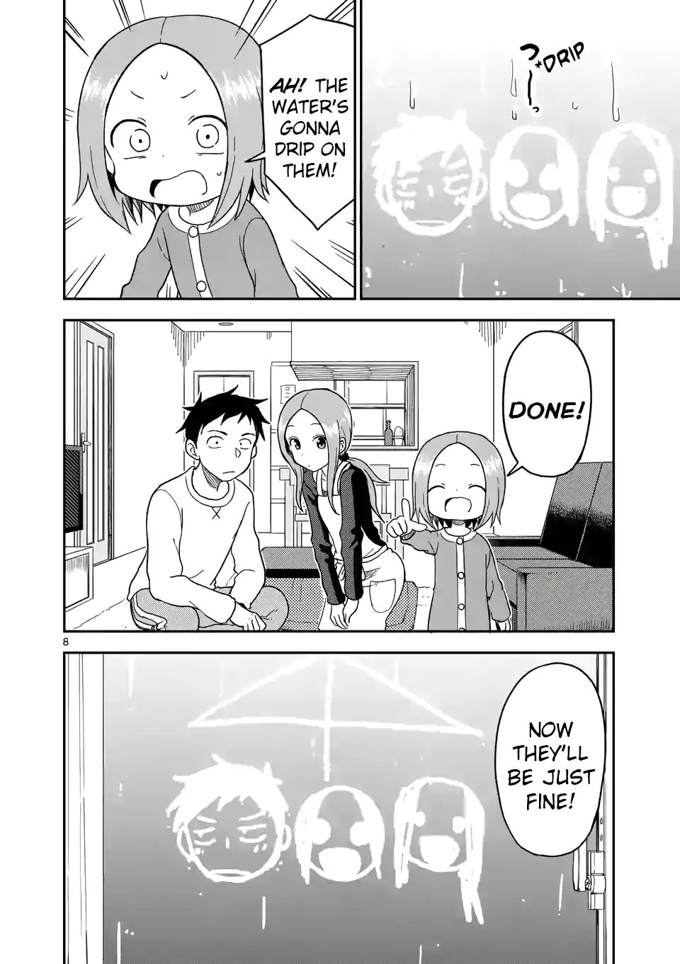 Karakai Jouzu no (Moto) Takagi-san chapter 73 - page 8