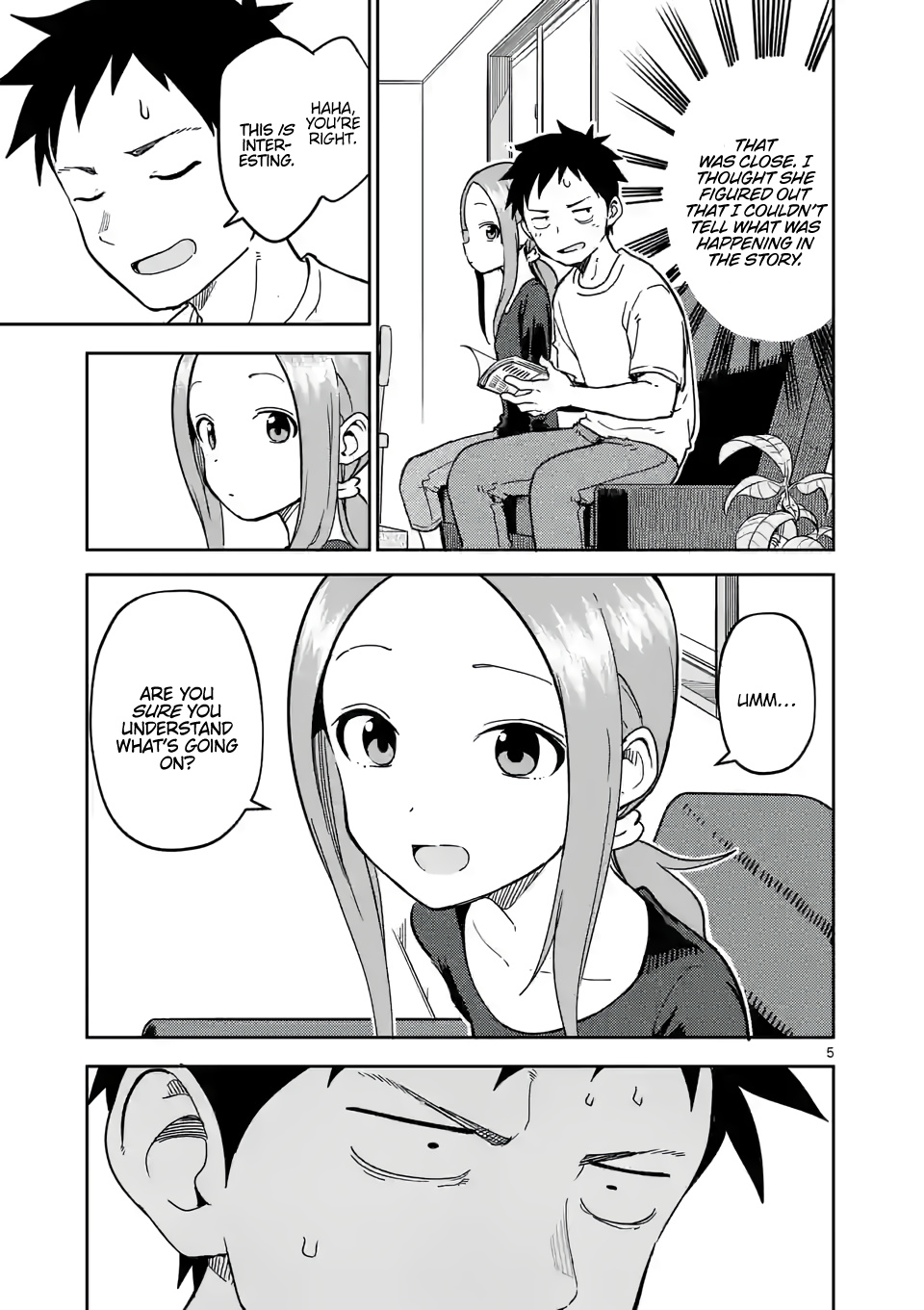 Karakai Jouzu no (Moto) Takagi-san chapter 227 - page 5