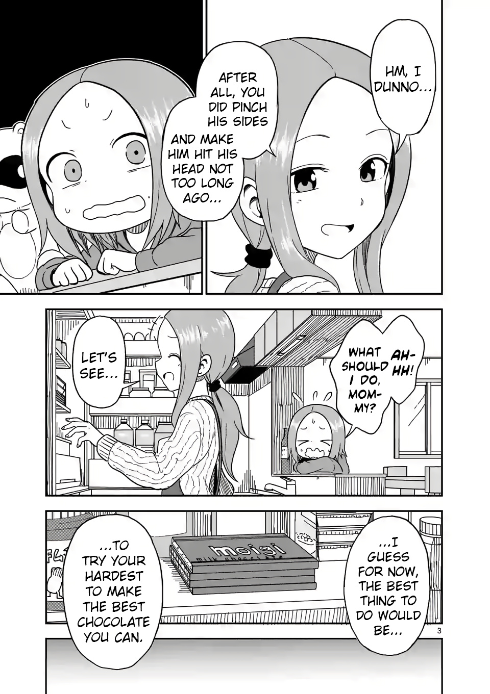 Karakai Jouzu no (Moto) Takagi-san chapter 75 - page 3