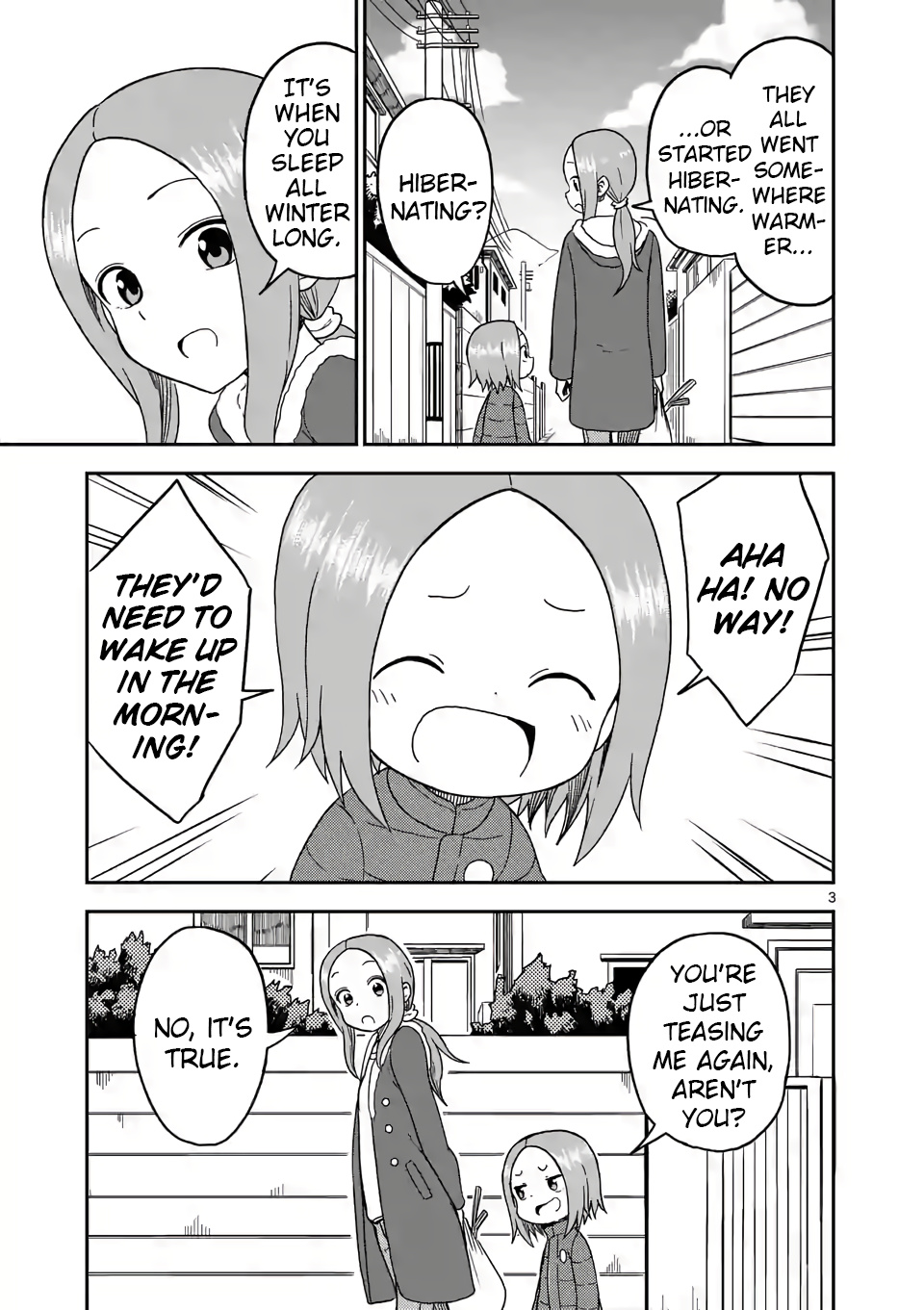 Karakai Jouzu no (Moto) Takagi-san chapter 76 - page 3