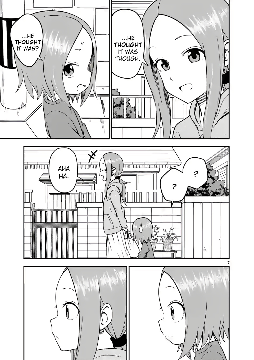 Karakai Jouzu no (Moto) Takagi-san chapter 129 - page 7