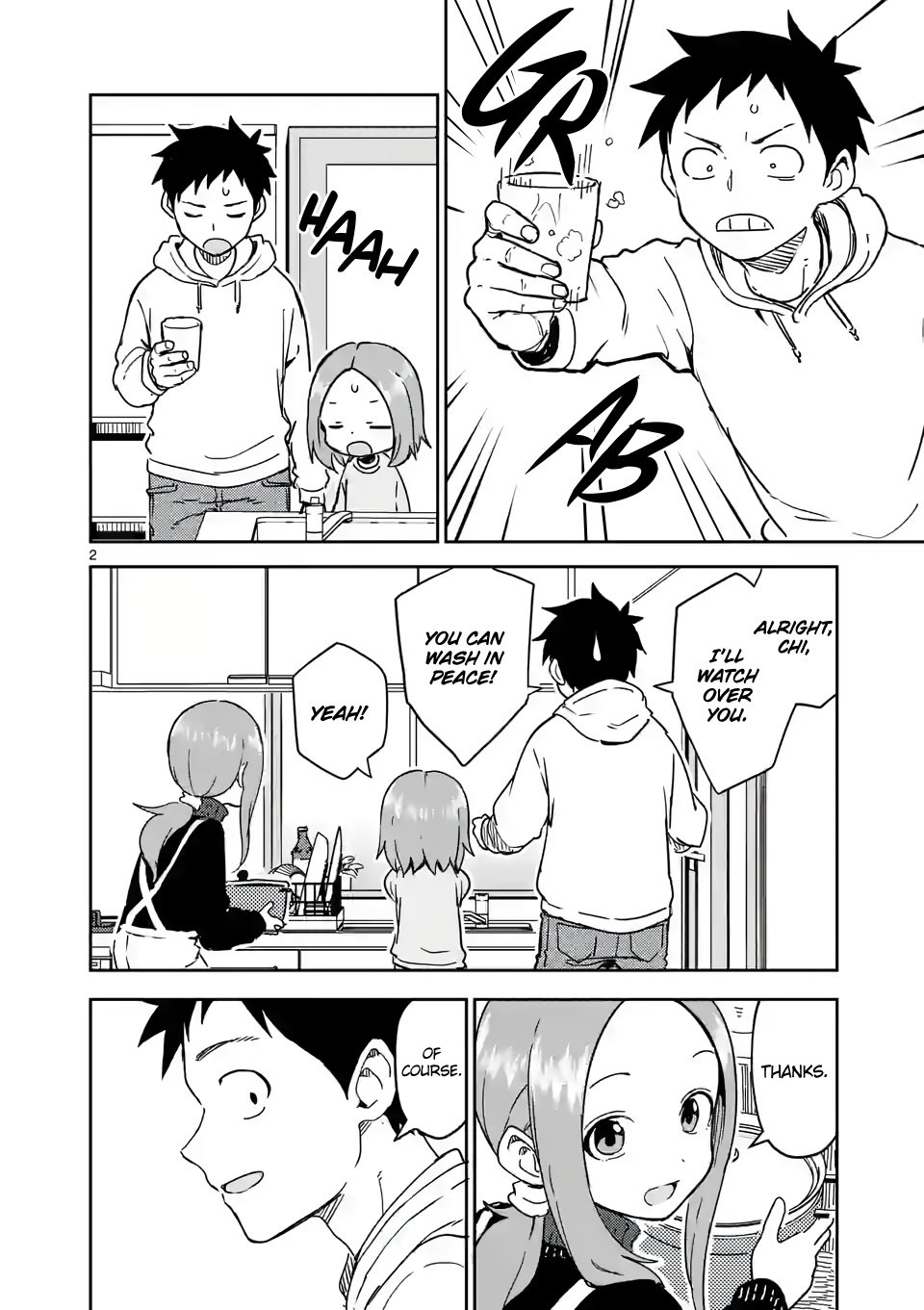 Karakai Jouzu no (Moto) Takagi-san chapter 260 - page 2