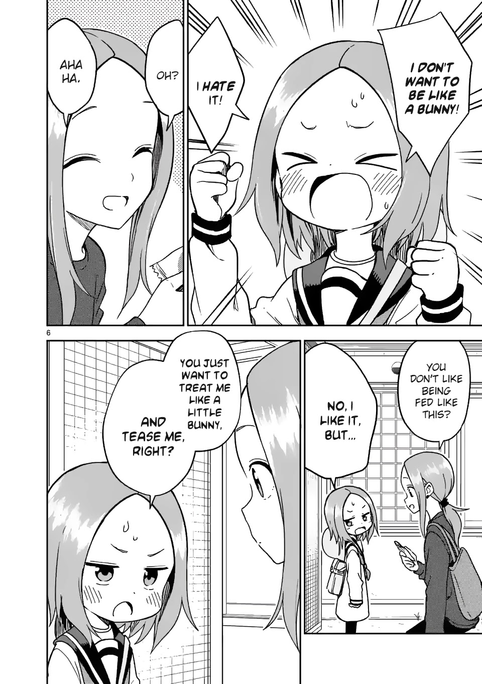 Karakai Jouzu no (Moto) Takagi-san chapter 180 - page 6