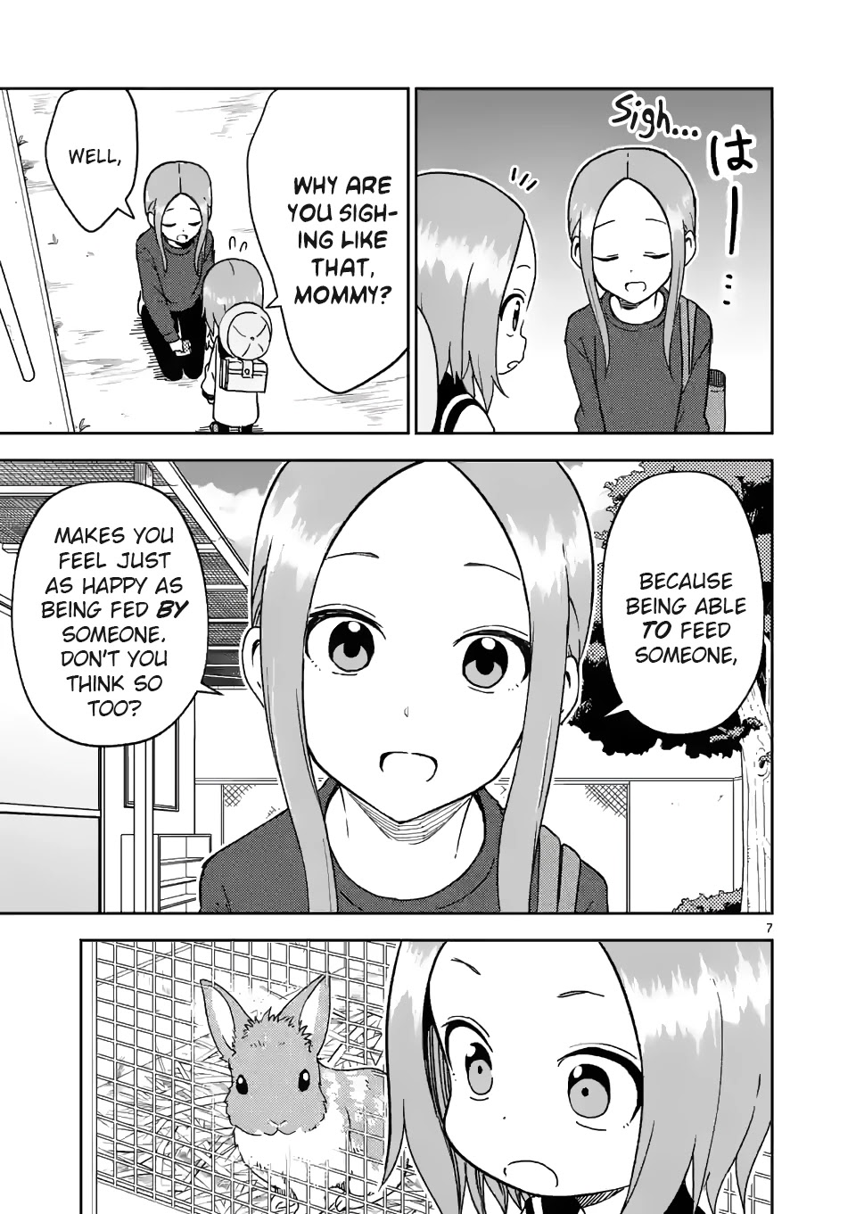 Karakai Jouzu no (Moto) Takagi-san chapter 180 - page 7