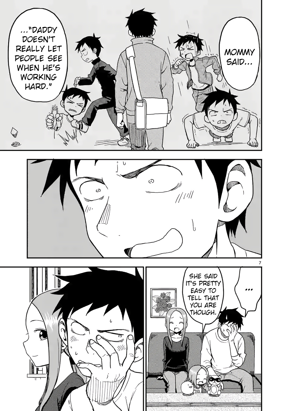 Karakai Jouzu no (Moto) Takagi-san chapter 79 - page 7