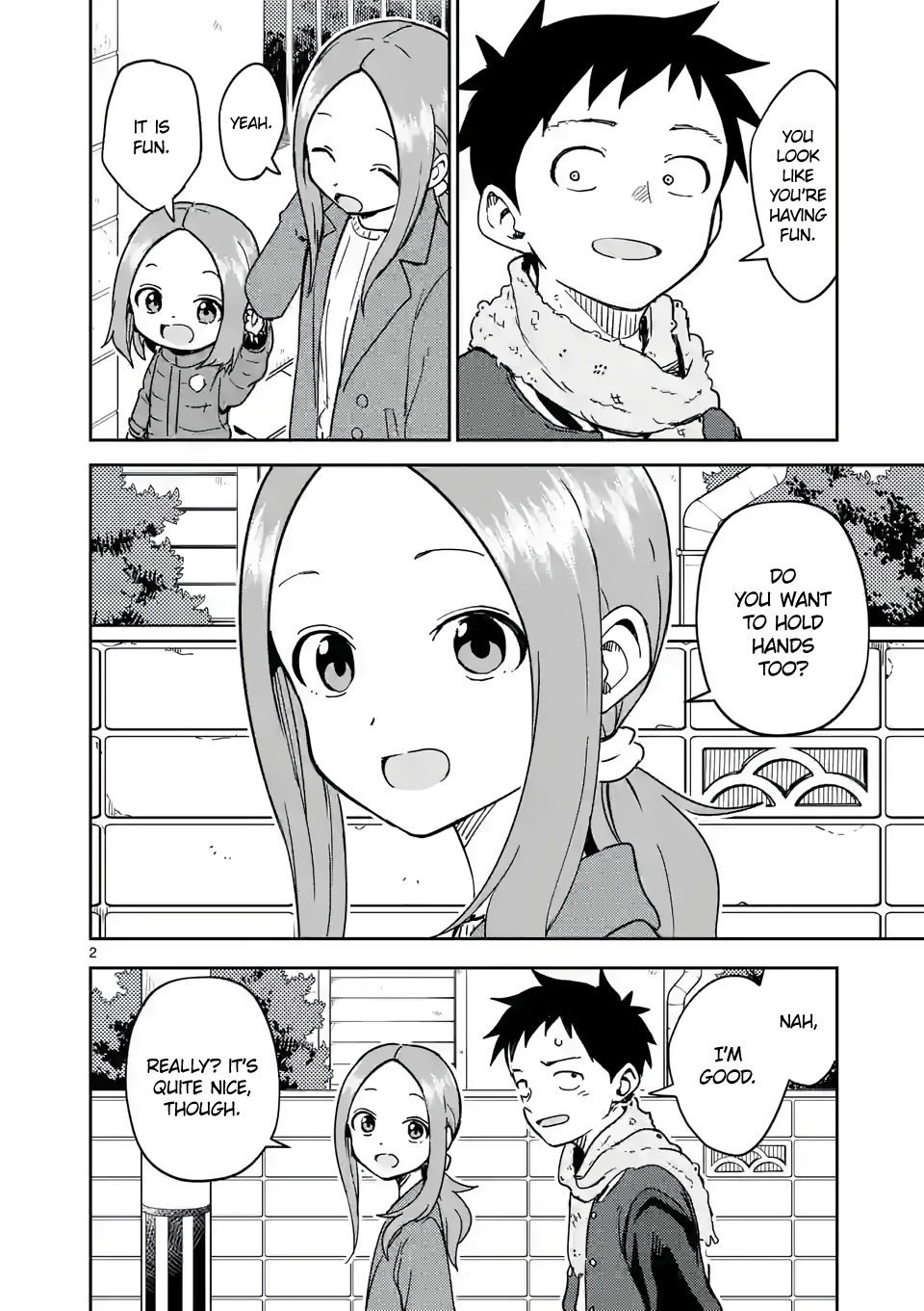 Karakai Jouzu no (Moto) Takagi-san chapter 263 - page 2