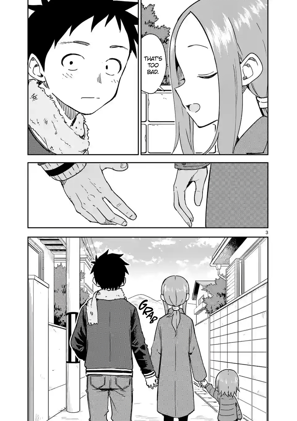 Karakai Jouzu no (Moto) Takagi-san chapter 263 - page 3