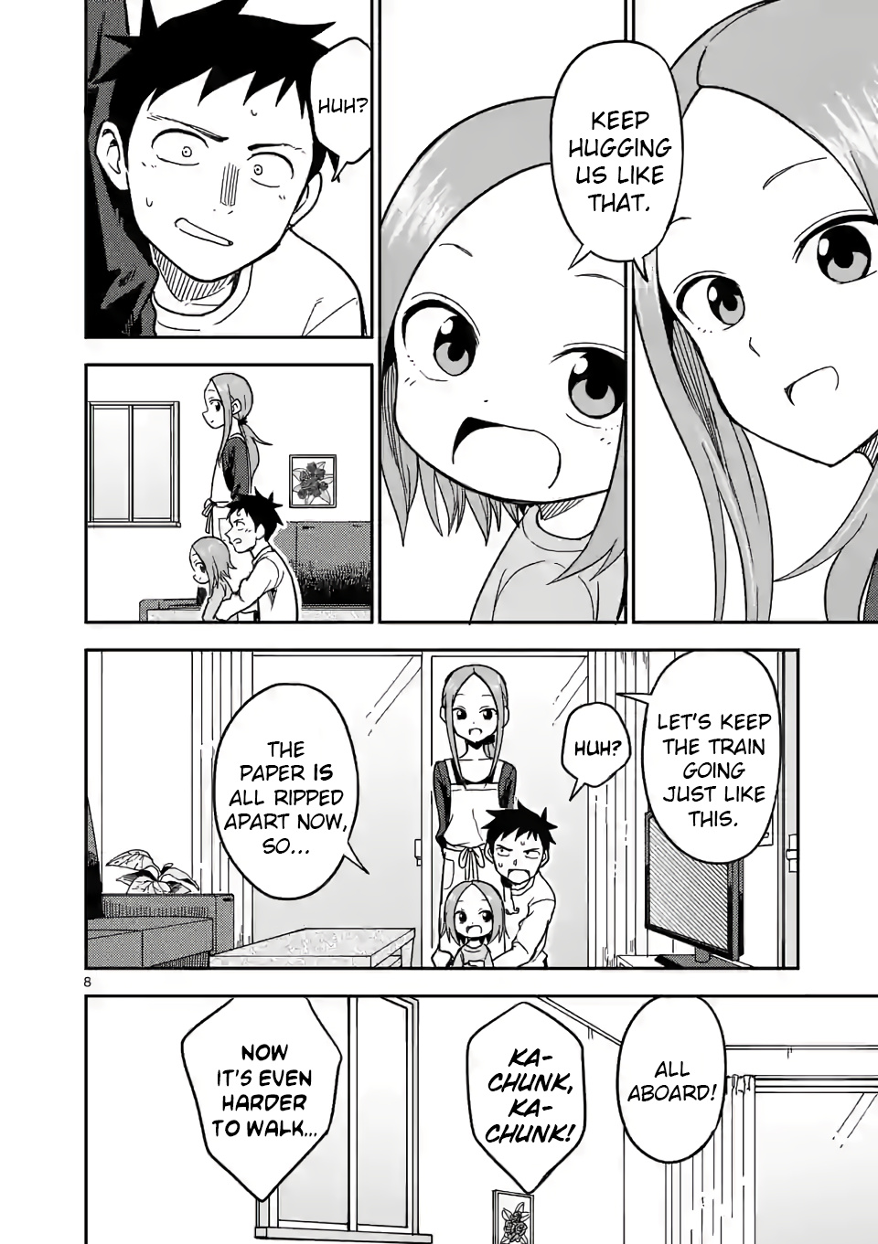 Karakai Jouzu no (Moto) Takagi-san chapter 131 - page 8