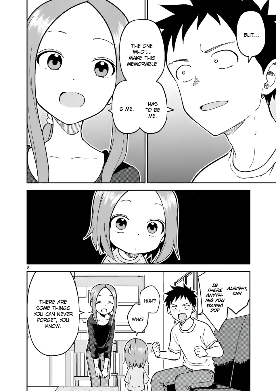 Karakai Jouzu no (Moto) Takagi-san chapter 233 - page 8