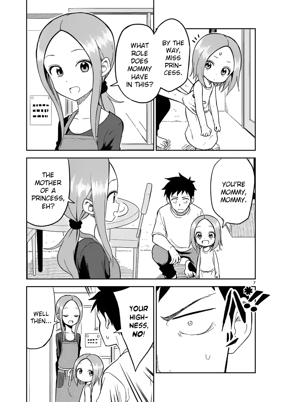 Karakai Jouzu no (Moto) Takagi-san chapter 183 - page 7