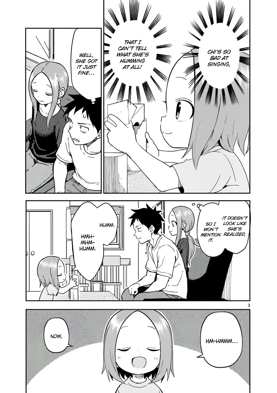 Karakai Jouzu no (Moto) Takagi-san chapter 234 - page 3