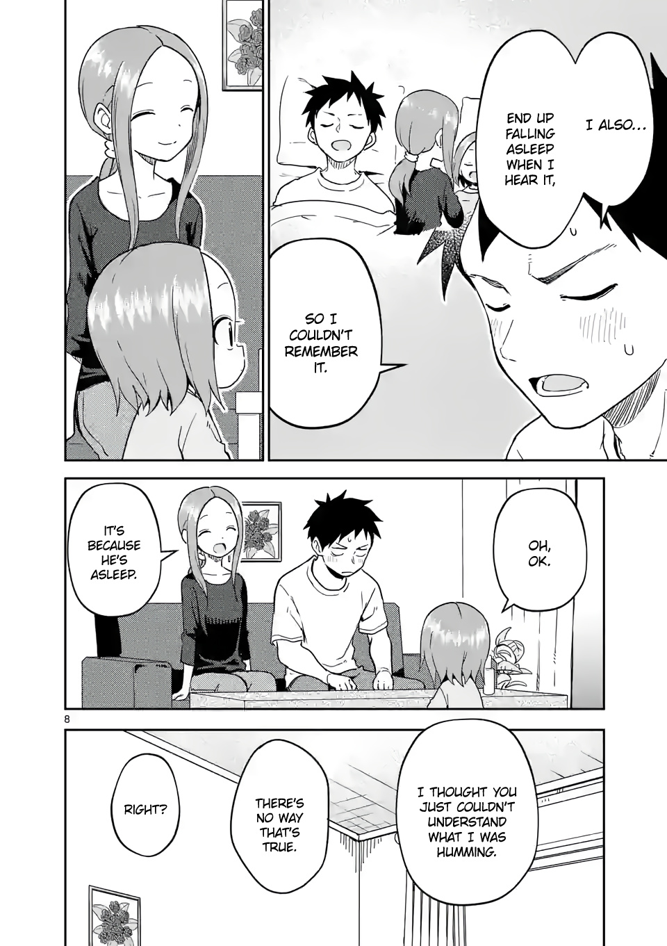 Karakai Jouzu no (Moto) Takagi-san chapter 234 - page 8