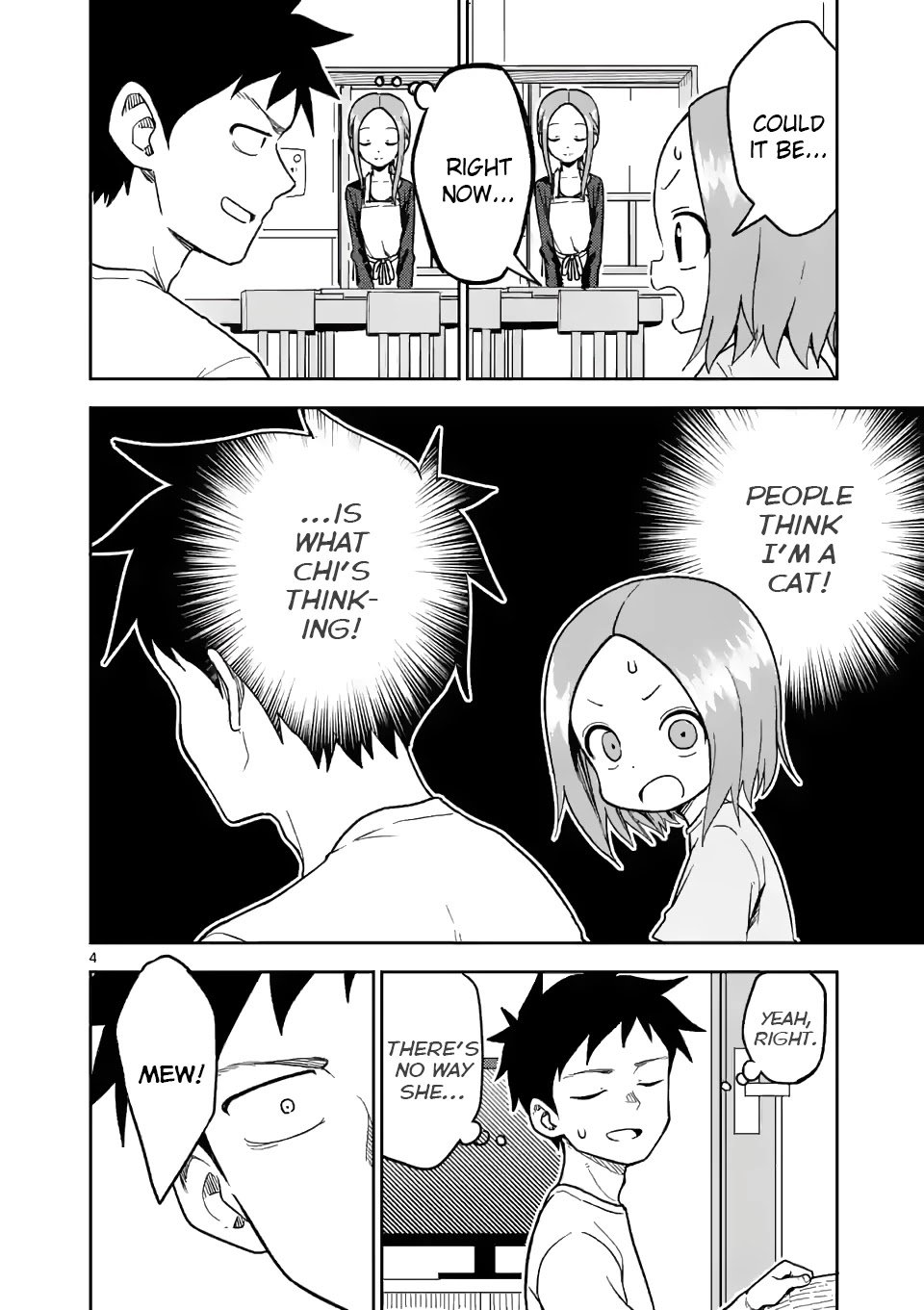 Karakai Jouzu no (Moto) Takagi-san chapter 184 - page 4