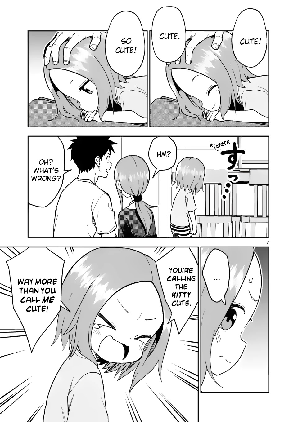 Karakai Jouzu no (Moto) Takagi-san chapter 184 - page 7