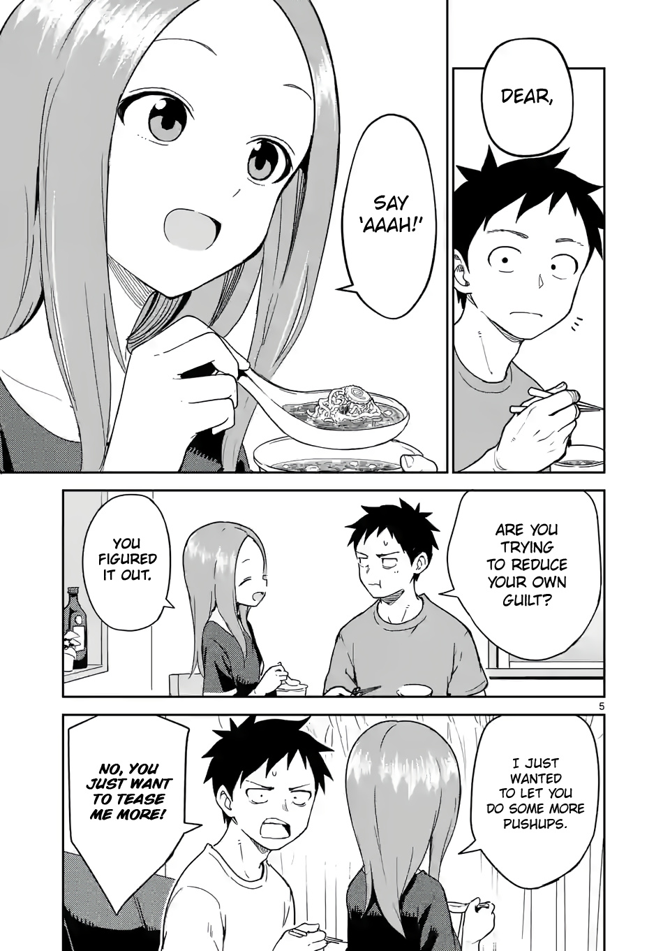 Karakai Jouzu no (Moto) Takagi-san chapter 235 - page 5