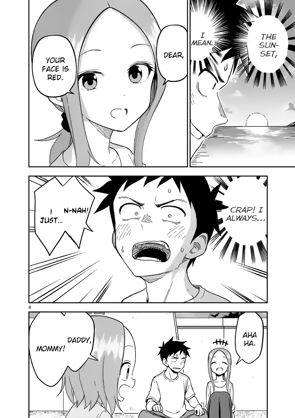 Karakai Jouzu no (Moto) Takagi-san chapter 185 - page 4