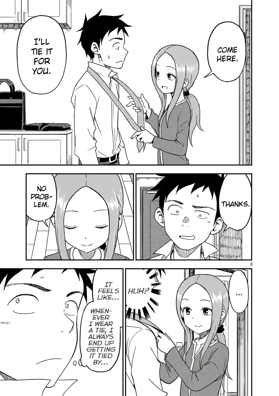 Karakai Jouzu no (Moto) Takagi-san chapter 81 - page 3