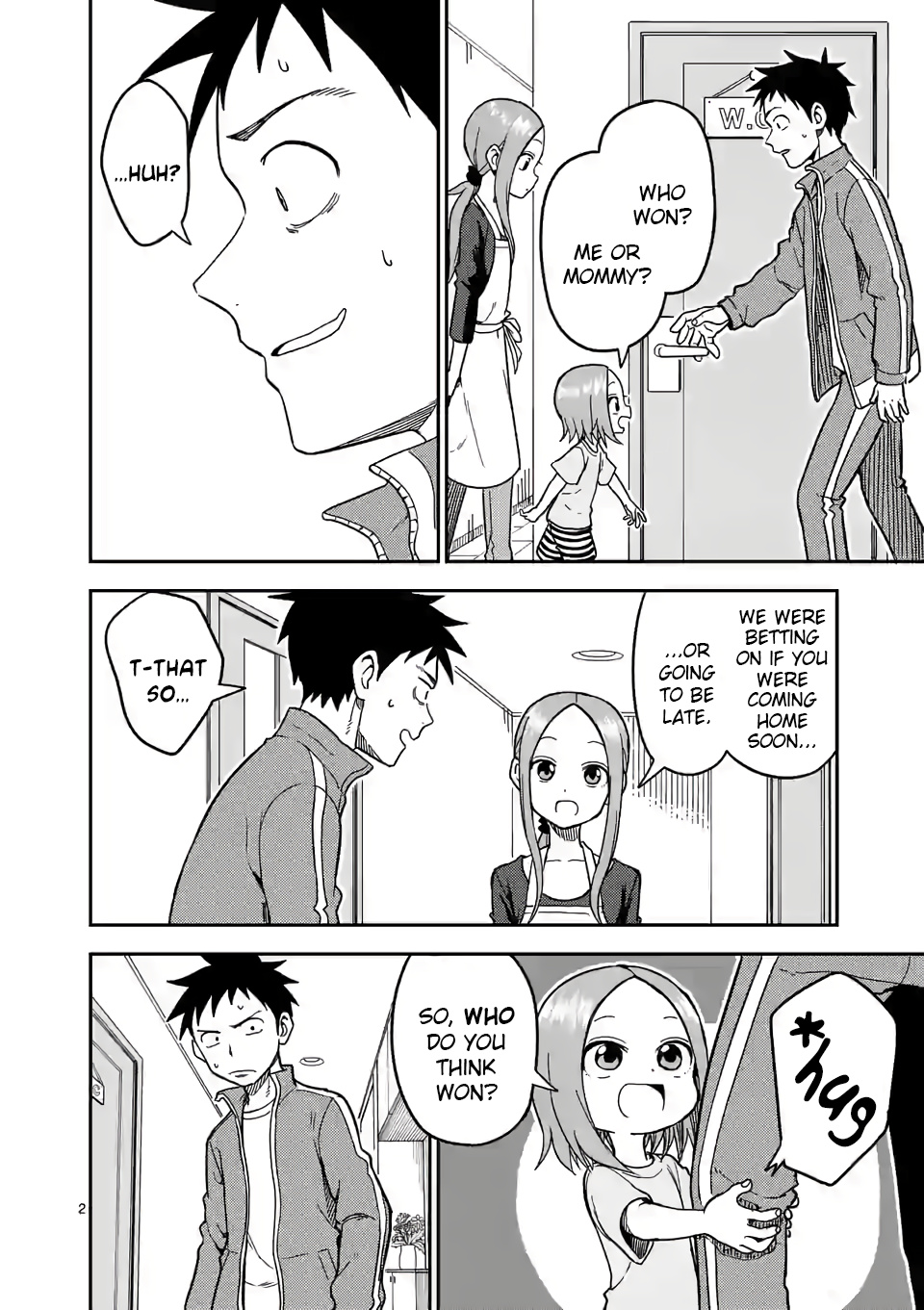 Karakai Jouzu no (Moto) Takagi-san chapter 134 - page 2