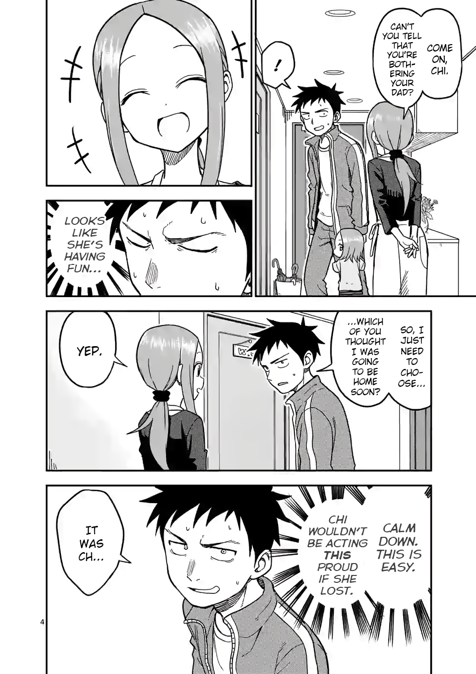 Karakai Jouzu no (Moto) Takagi-san chapter 134 - page 4