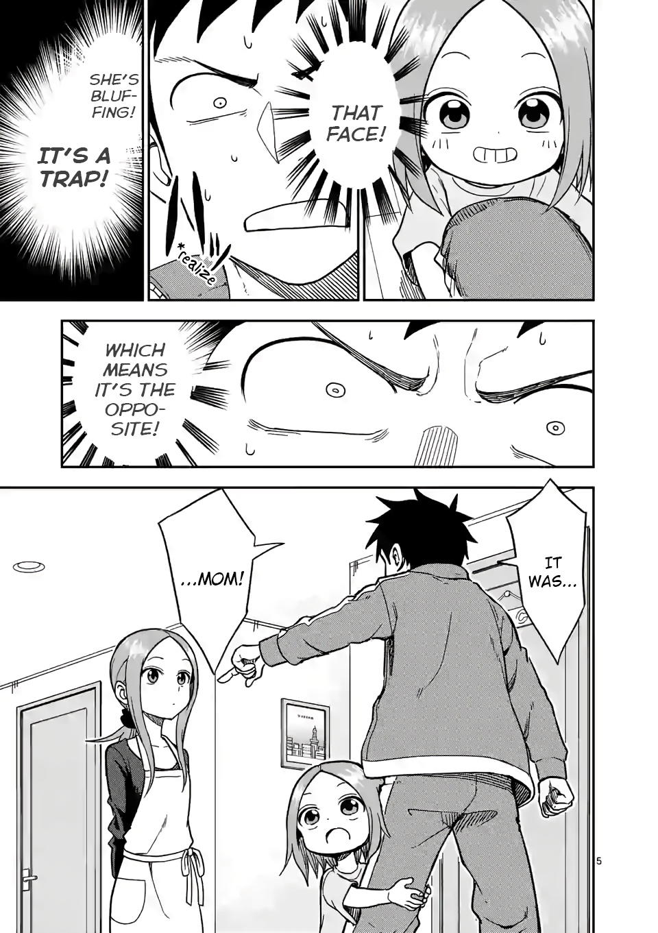 Karakai Jouzu no (Moto) Takagi-san chapter 134 - page 5