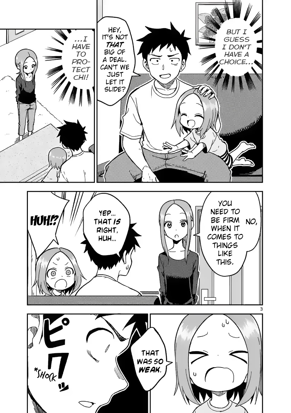 Karakai Jouzu no (Moto) Takagi-san chapter 187 - page 3