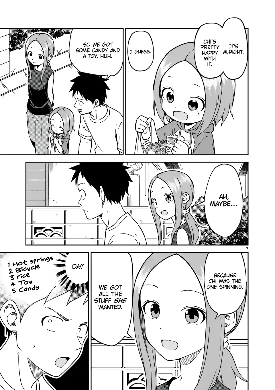 Karakai Jouzu no (Moto) Takagi-san chapter 238 - page 7