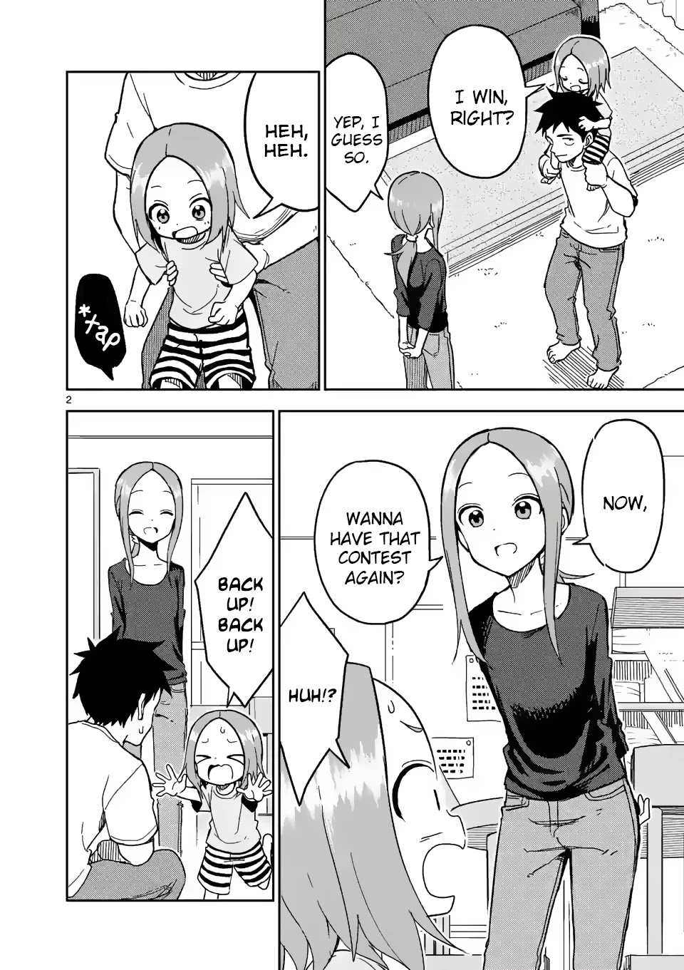 Karakai Jouzu no (Moto) Takagi-san chapter 188 - page 2