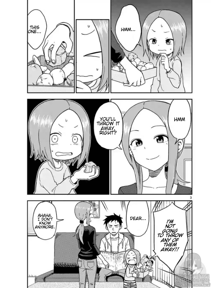 Karakai Jouzu no (Moto) Takagi-san chapter 84 - page 3