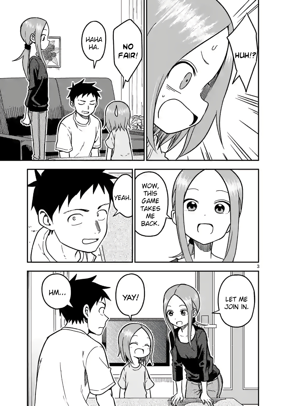 Karakai Jouzu no (Moto) Takagi-san chapter 137 - page 3