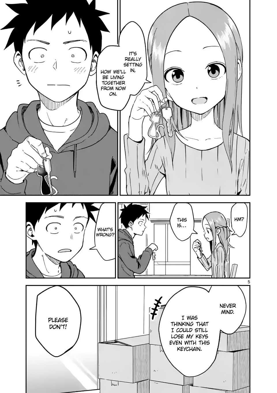 Karakai Jouzu no (Moto) Takagi-san chapter 239 - page 5