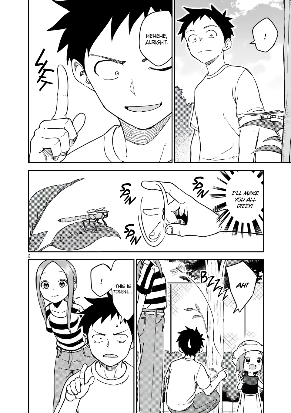 Karakai Jouzu no (Moto) Takagi-san chapter 240 - page 2