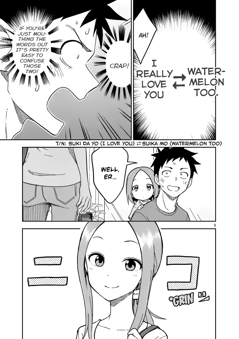 Karakai Jouzu no (Moto) Takagi-san chapter 189 - page 3