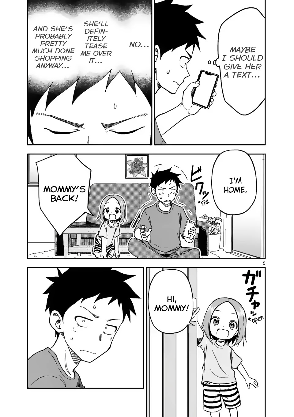 Karakai Jouzu no (Moto) Takagi-san chapter 189 - page 5