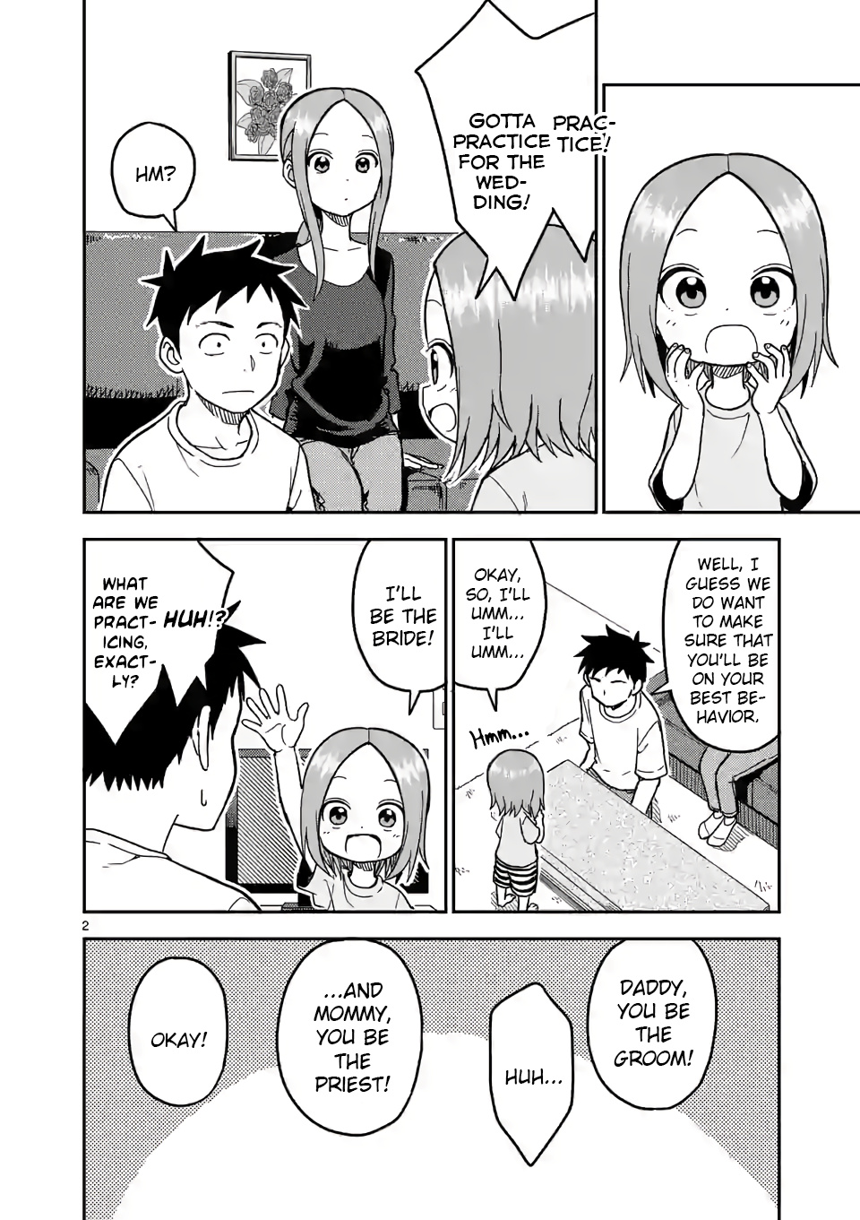 Karakai Jouzu no (Moto) Takagi-san chapter 139 - page 2