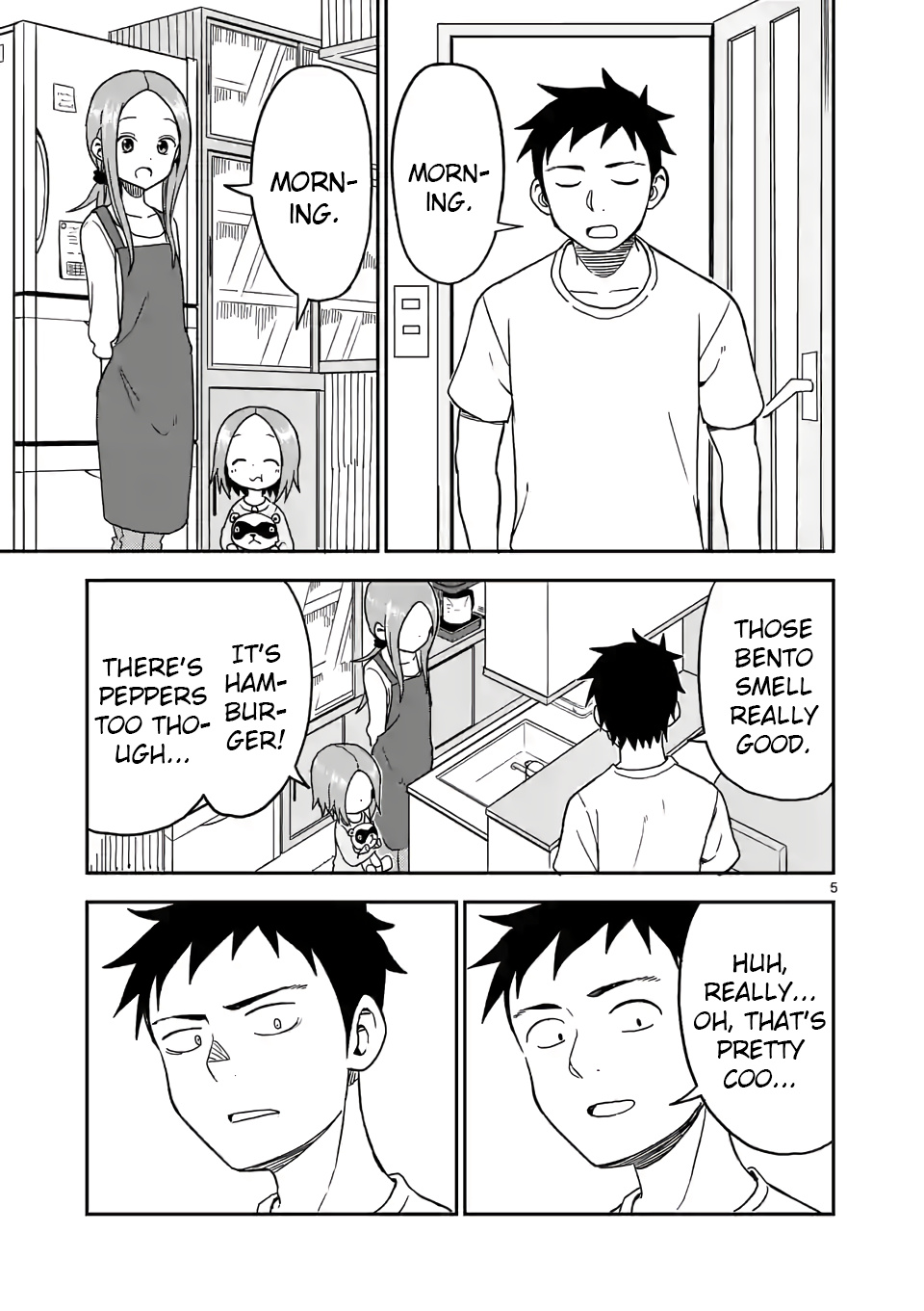 Karakai Jouzu no (Moto) Takagi-san chapter 88 - page 5