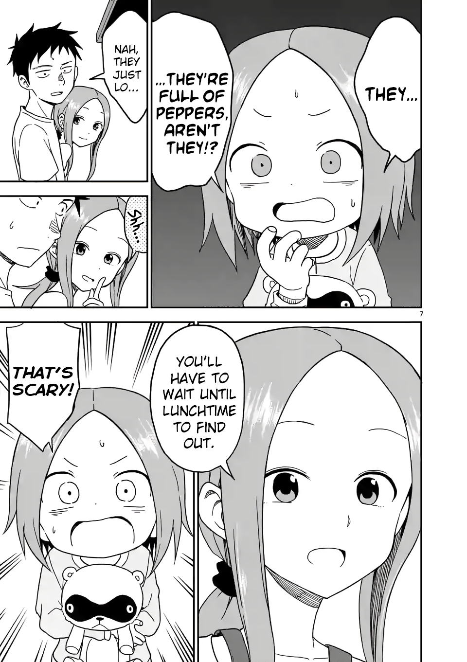 Karakai Jouzu no (Moto) Takagi-san chapter 88 - page 7