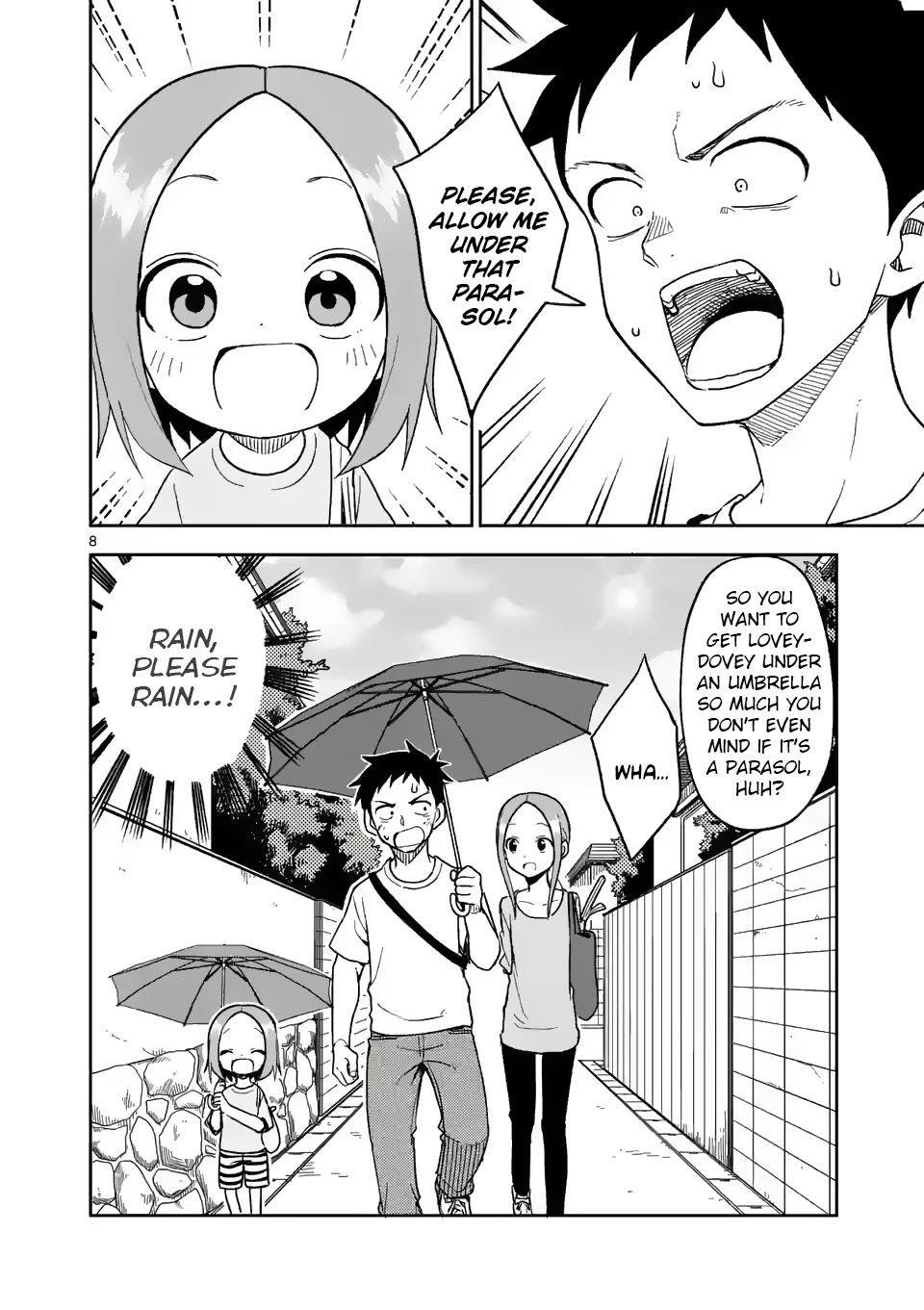 Karakai Jouzu no (Moto) Takagi-san chapter 192 - page 8