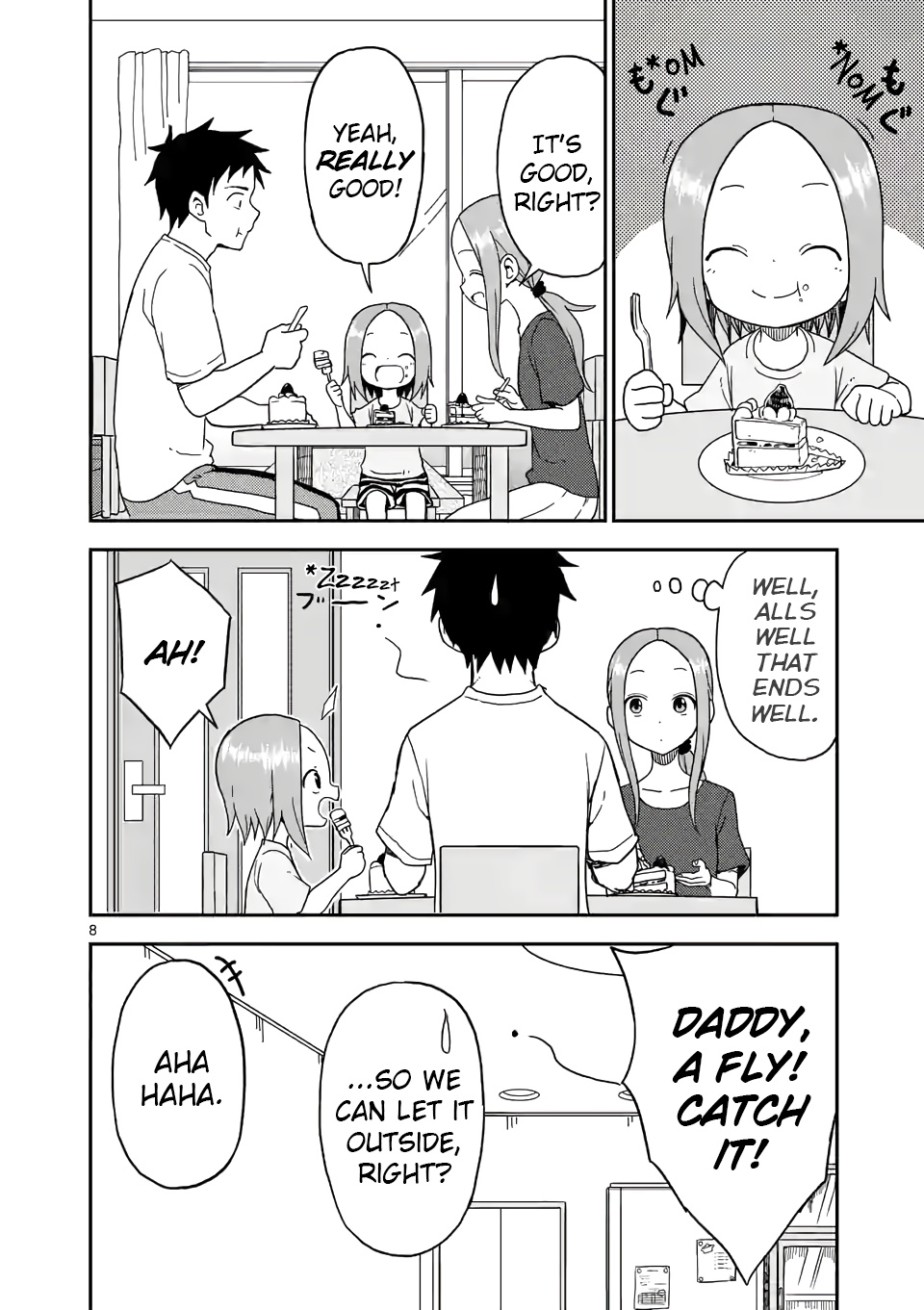 Karakai Jouzu no (Moto) Takagi-san chapter 89 - page 8