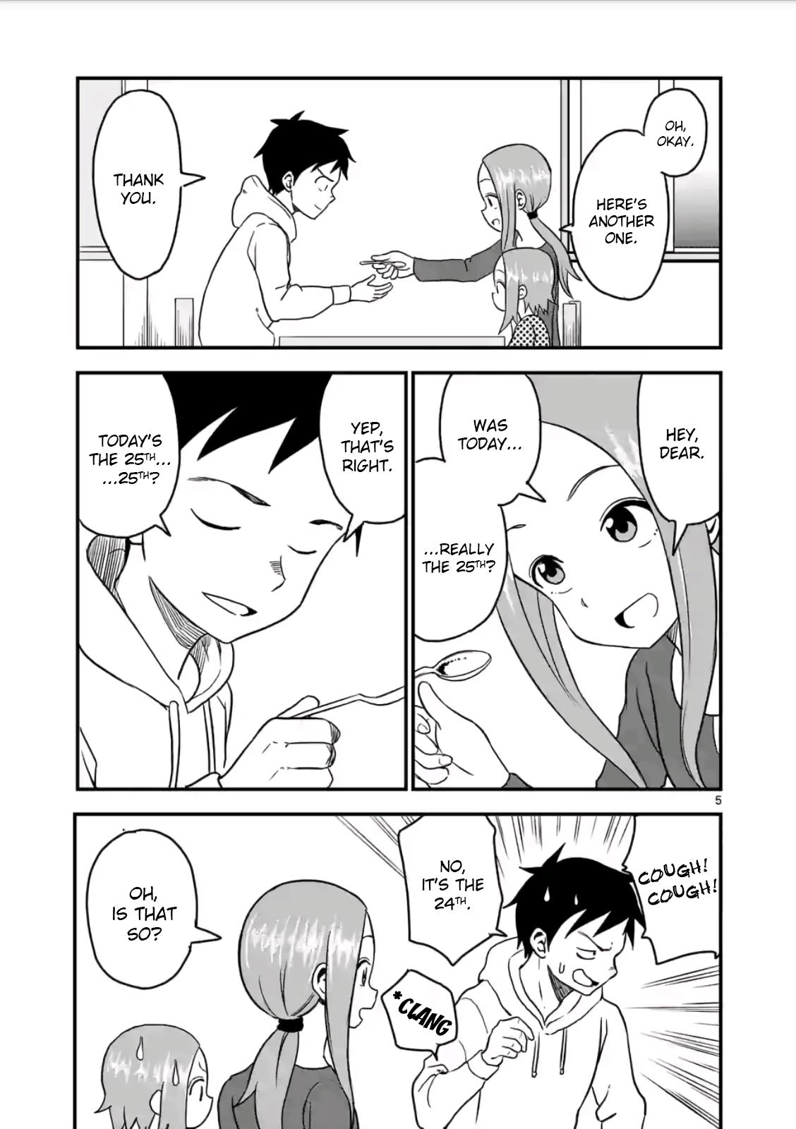 Karakai Jouzu no (Moto) Takagi-san chapter 19 - page 5