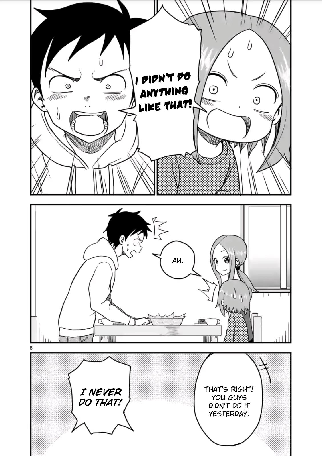 Karakai Jouzu no (Moto) Takagi-san chapter 19 - page 8