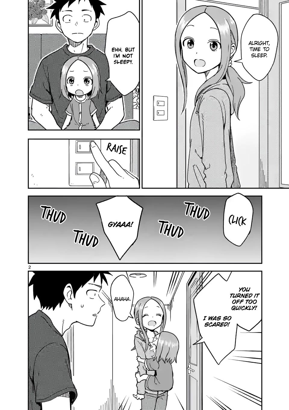 Karakai Jouzu no (Moto) Takagi-san chapter 244 - page 2