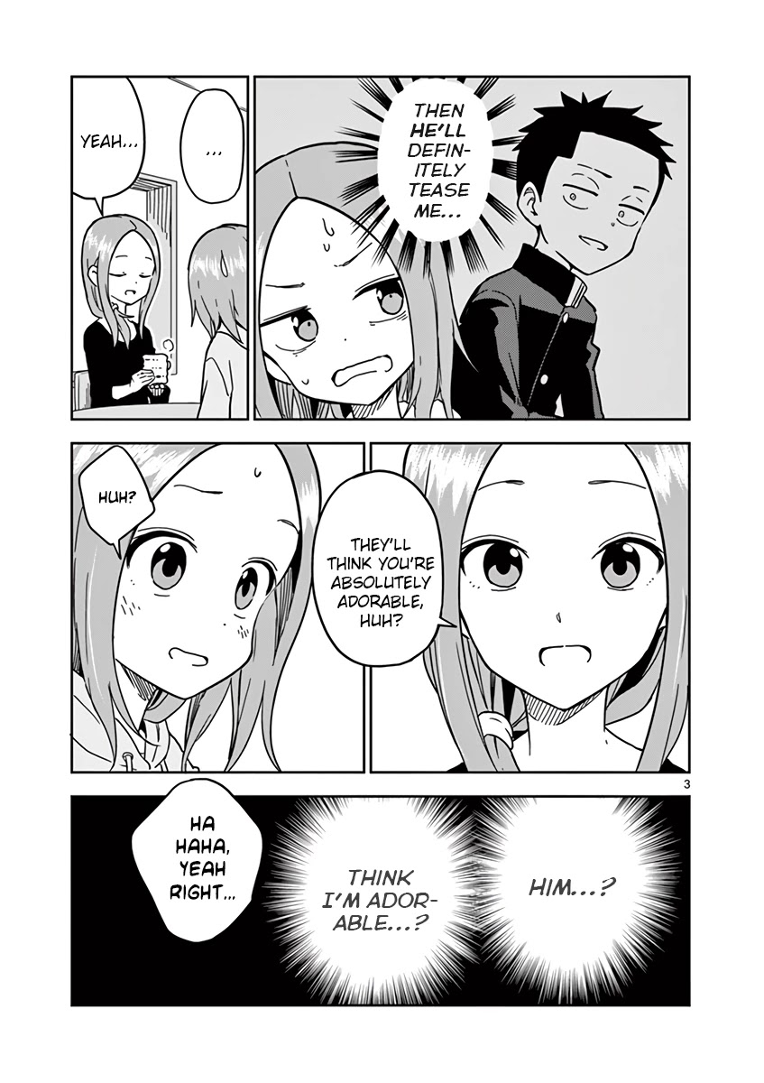 Karakai Jouzu no (Moto) Takagi-san chapter 141.5 - page 3