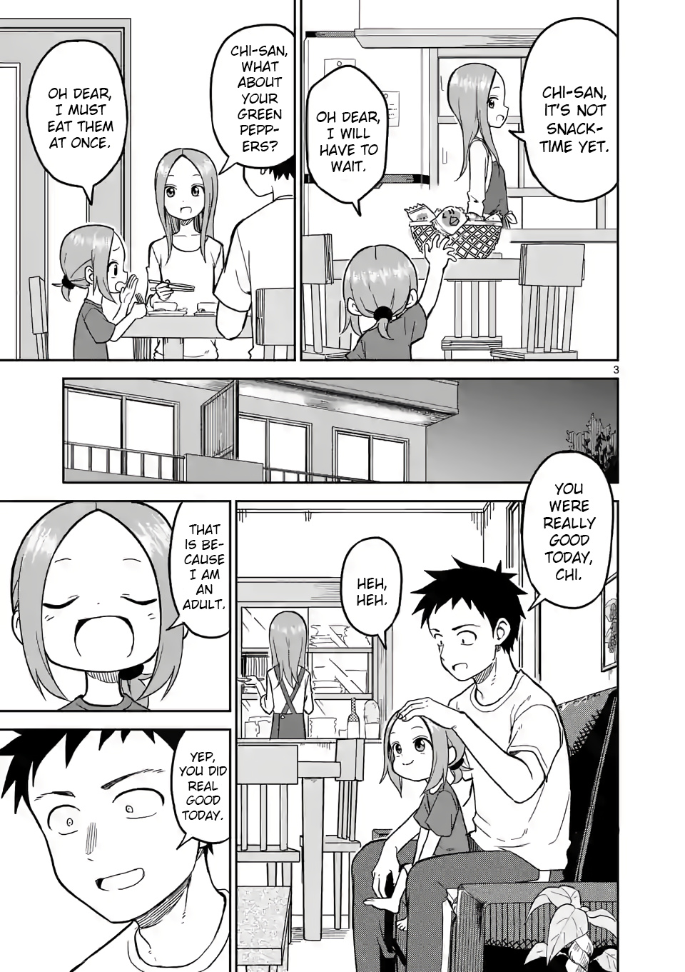 Karakai Jouzu no (Moto) Takagi-san chapter 142 - page 3