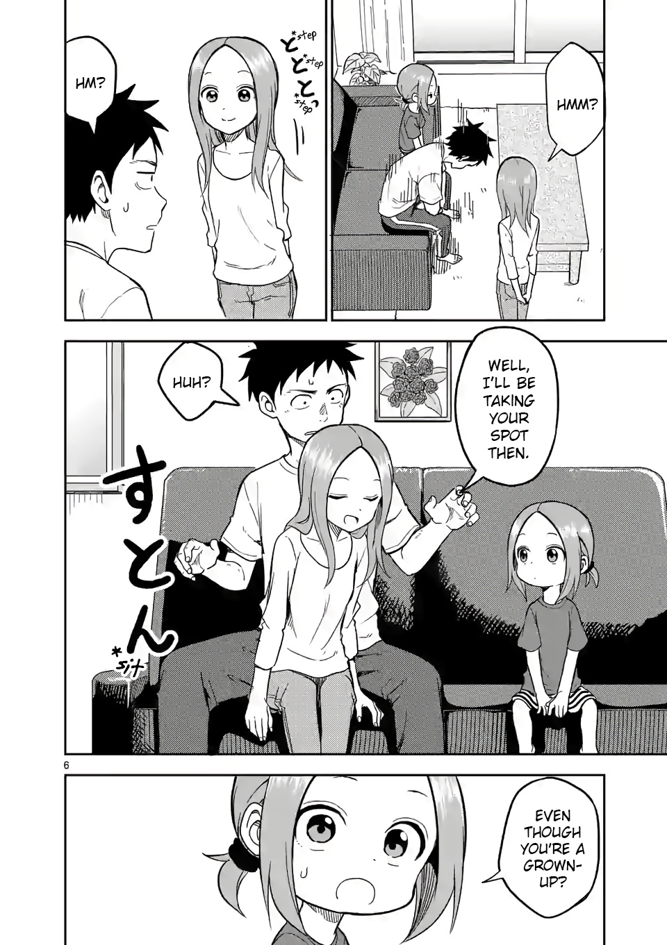 Karakai Jouzu no (Moto) Takagi-san chapter 142 - page 6