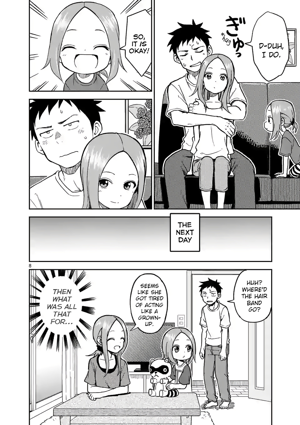 Karakai Jouzu no (Moto) Takagi-san chapter 142 - page 8