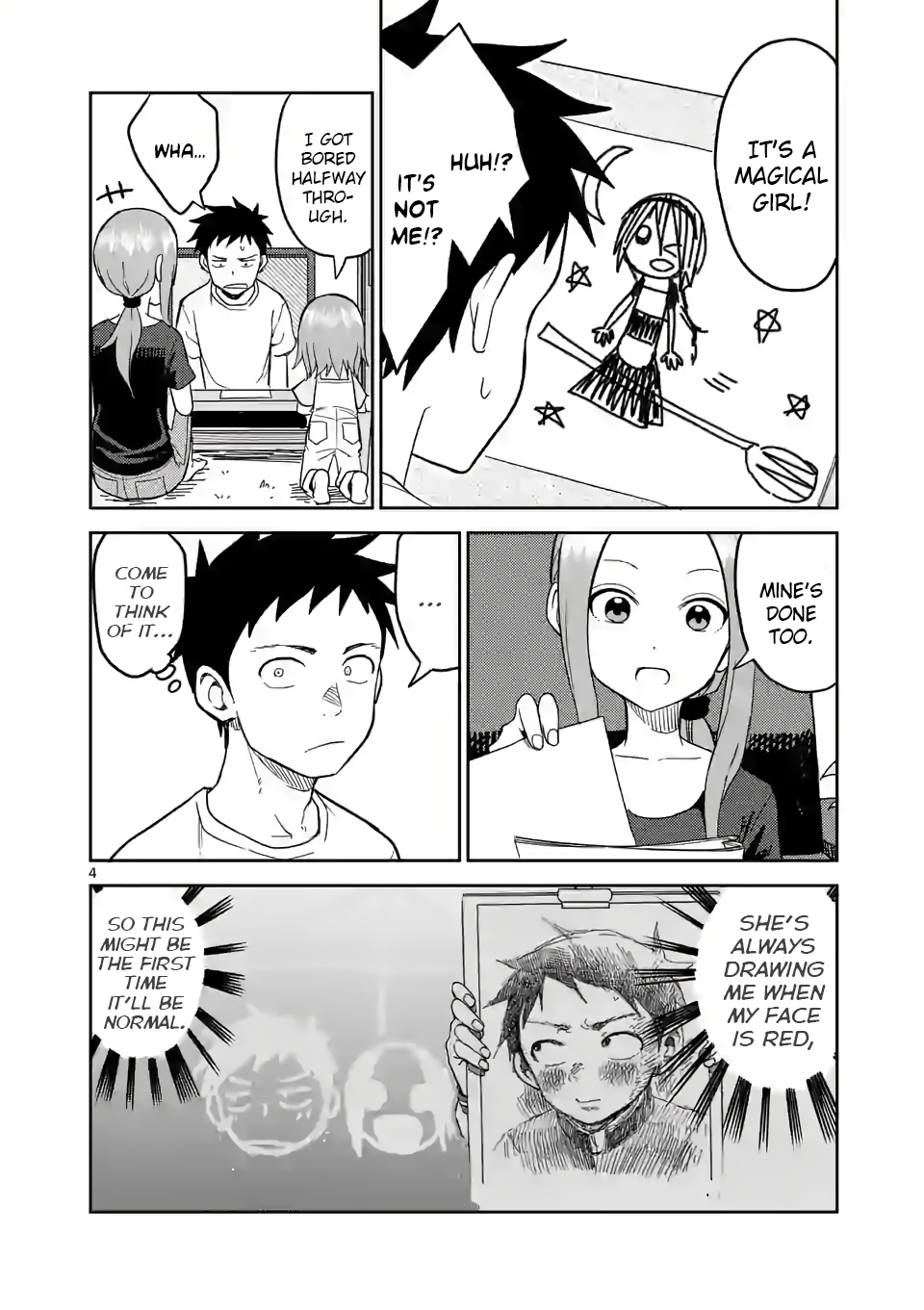 Karakai Jouzu no (Moto) Takagi-san chapter 143 - page 4