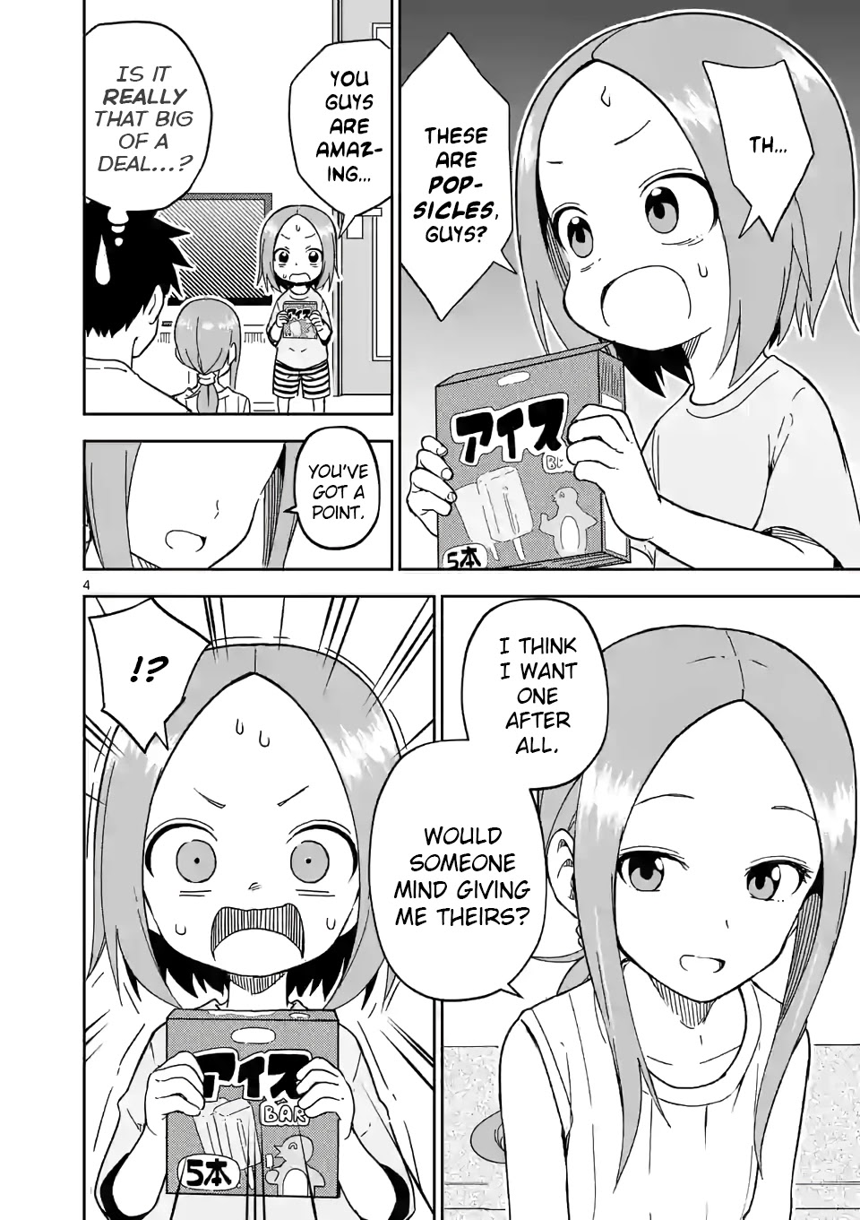 Karakai Jouzu no (Moto) Takagi-san chapter 194 - page 4