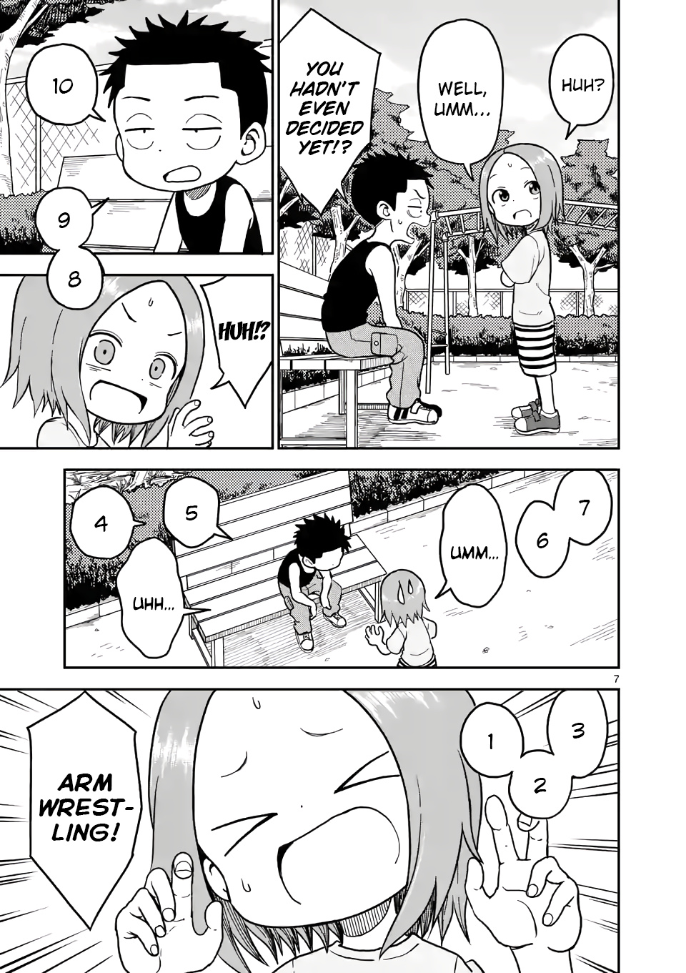 Karakai Jouzu no (Moto) Takagi-san chapter 93 - page 7