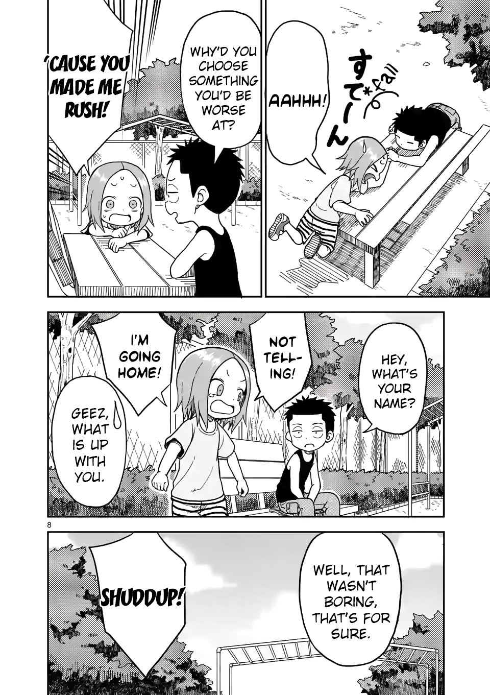 Karakai Jouzu no (Moto) Takagi-san chapter 93 - page 8